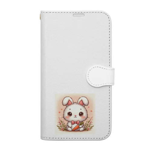 フラッフィー Book-Style Smartphone Case