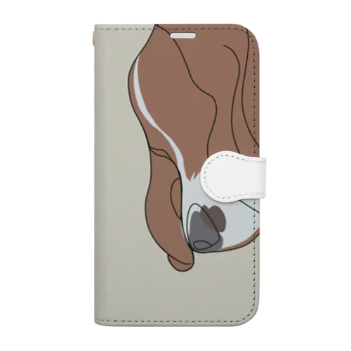 イッヌ Book-Style Smartphone Case