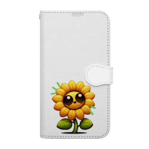 ひまわり🌻✨ 手帳型スマホケース