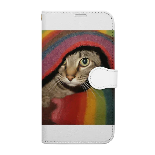 ブランケット猫 Book-Style Smartphone Case