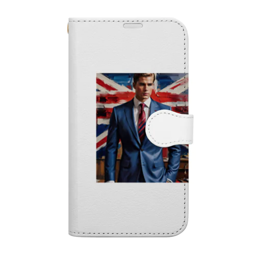 "London's finest craftsmanship" Book-Style Smartphone Case