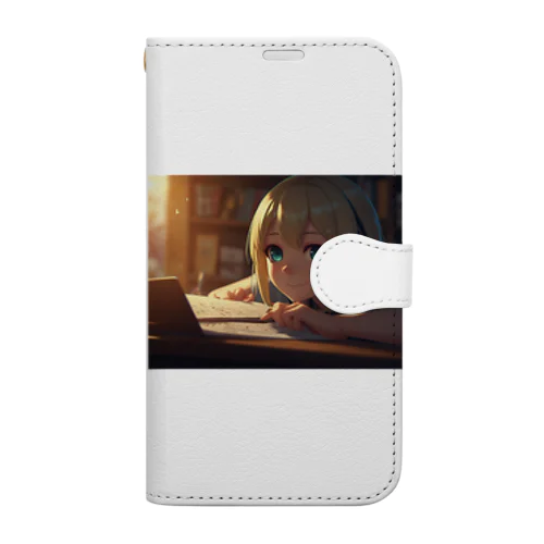 ボーカロイドの日常 Book-Style Smartphone Case