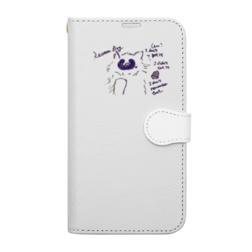 記憶にないたぬき（背景透過頑張ったver.） Book-Style Smartphone Case