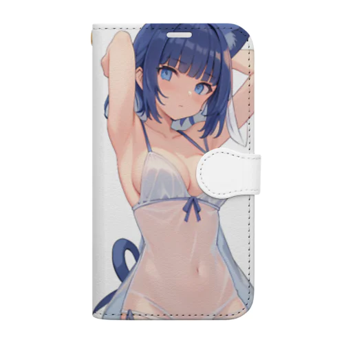 娘々➰コード反転💕 Book-Style Smartphone Case