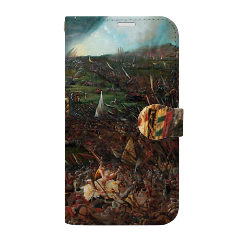 レーゲンスブルク近郊でのアヴァール人に対するカール大帝の勝利 / The Victory of Charlemagne over the Avars near Regensburg Book-Style Smartphone Case