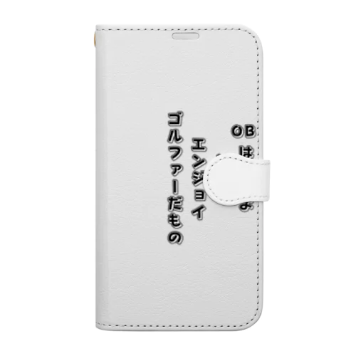 ゴルフ面白グッズ Book-Style Smartphone Case