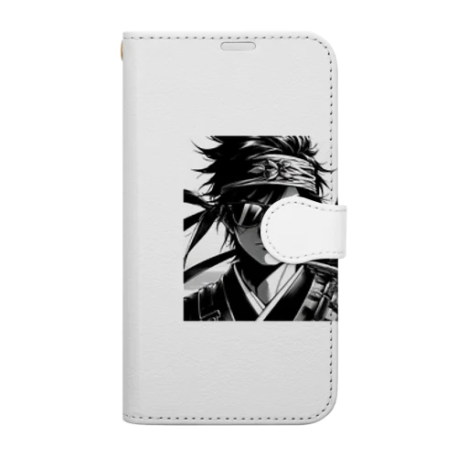 グラサン侍 Book-Style Smartphone Case