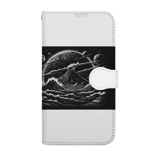 深淵のささやき Book-Style Smartphone Case