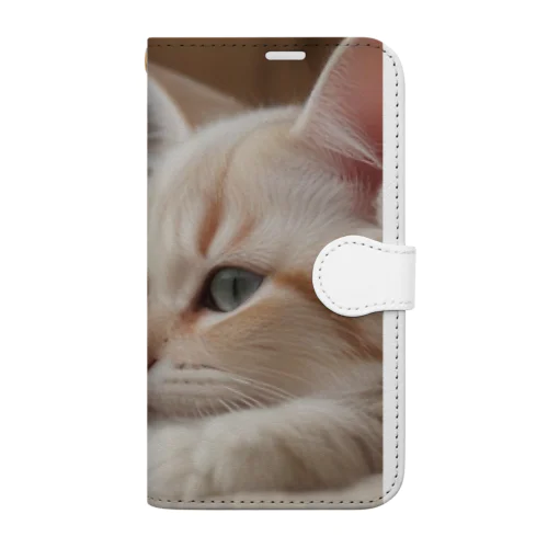 Cutie cat❤︎ Book-Style Smartphone Case