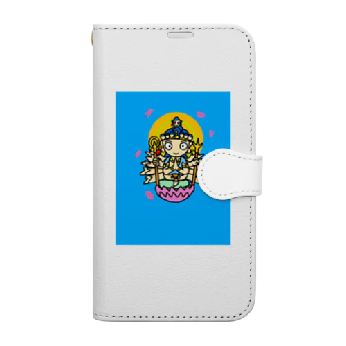 Renの仏画シリーズ(千手観音) Book-Style Smartphone Case