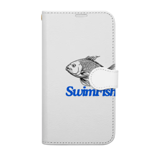 SwimFish(泳ぐ魚) 手帳型スマホケース