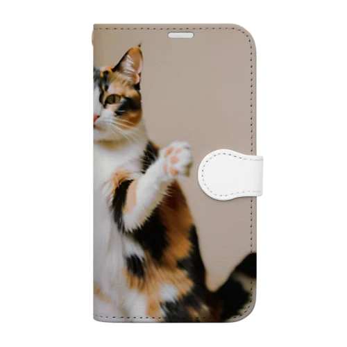 三毛猫 Book-Style Smartphone Case