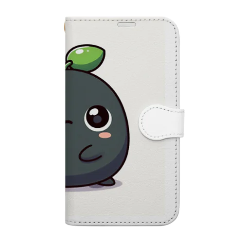 黒豆から生まれたキャラクター Book-Style Smartphone Case