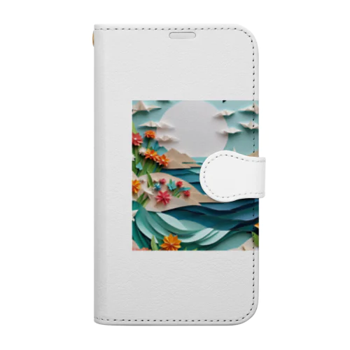 折り紙のイラスト_044 Book-Style Smartphone Case