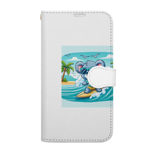 波乗りコアラ🐨 Book-Style Smartphone Case