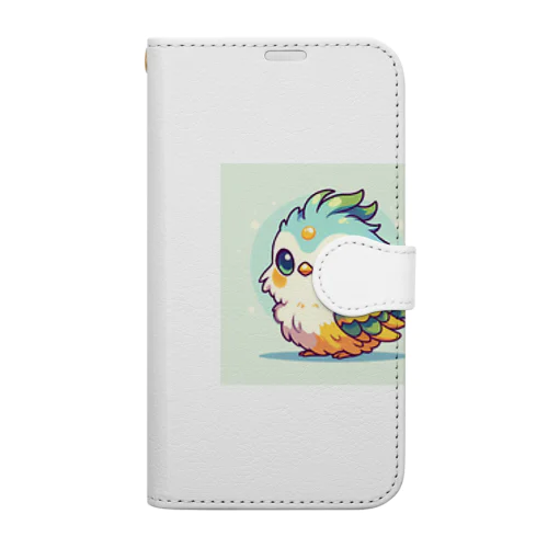 干支の鳥ちゃん02 Book-Style Smartphone Case