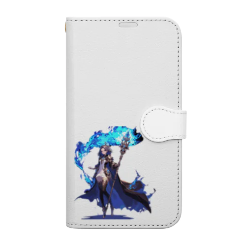 青魔道士　－　blue mage　－ Book-Style Smartphone Case