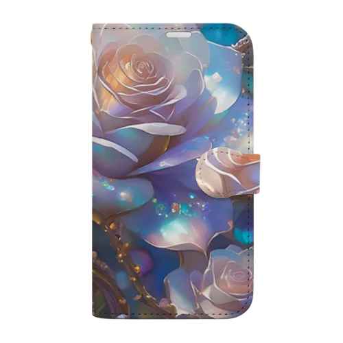 ジュエリー・ローズ🌹 Book-Style Smartphone Case