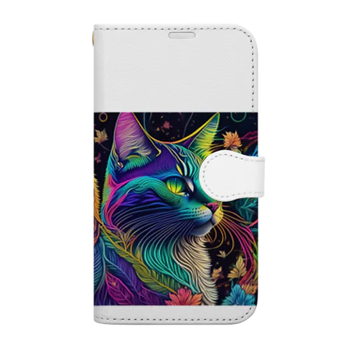 Art Cat🎨 Book-Style Smartphone Case