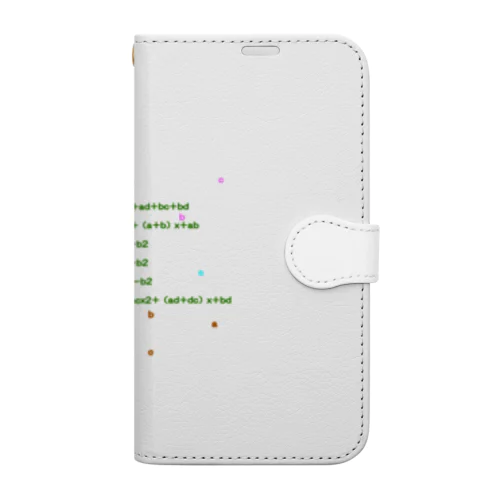 効率的な因数分解に必須の公式 Book-Style Smartphone Case