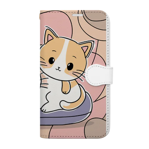 仲良しニャンコ🐈🐾 Book-Style Smartphone Case