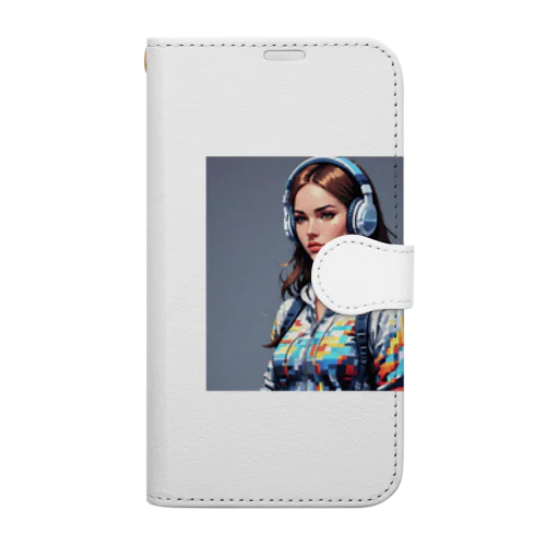 美女 Book-Style Smartphone Case