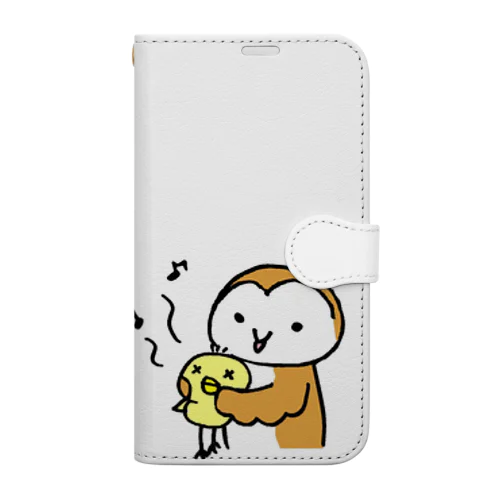 食いしん坊とわ Book-Style Smartphone Case