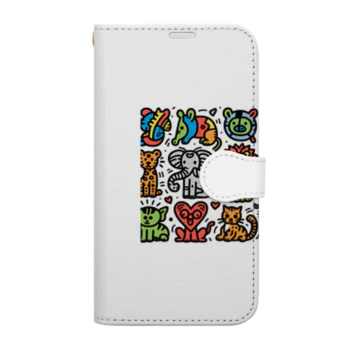 アートタイム Book-Style Smartphone Case