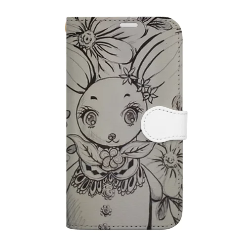 うさぎ Book-Style Smartphone Case