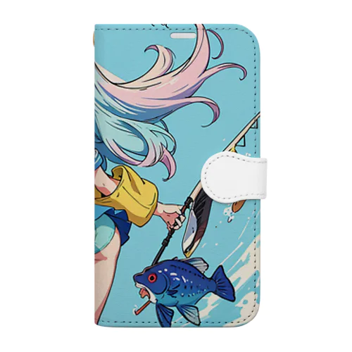 魔法アングラー少女 Book-Style Smartphone Case