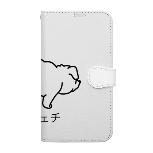 お尻フェチ Book-Style Smartphone Case