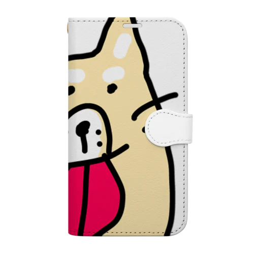 ビビりな番犬くん Book-Style Smartphone Case