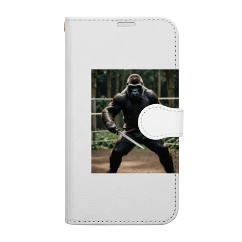 狂戦士ゴリラ Book-Style Smartphone Case