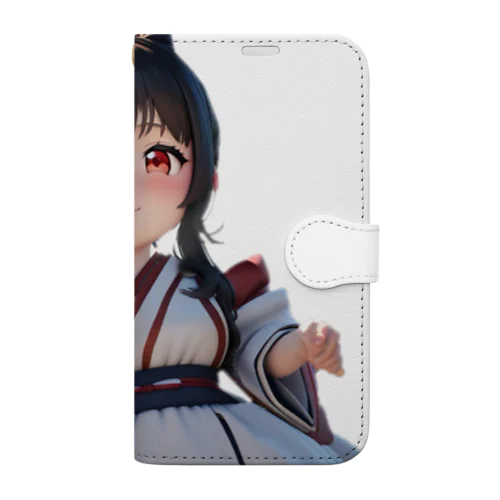 Arca 幼い頃のサムライ娘 Book-Style Smartphone Case