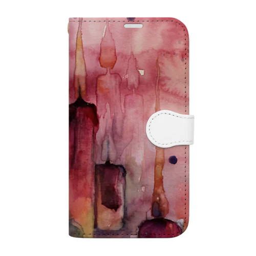 水の灯りシリーズ魂 Book-Style Smartphone Case