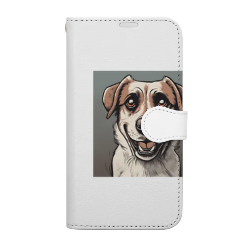 頼れる犬グッズ Book-Style Smartphone Case