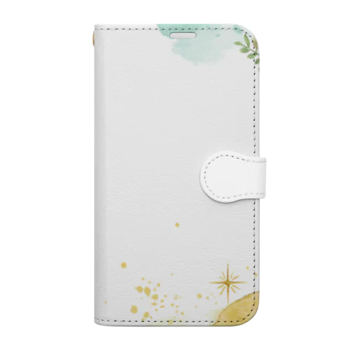 淡い Book-Style Smartphone Case