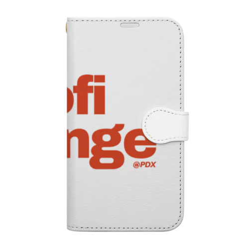 Lofi Lounge 赤 Book-Style Smartphone Case