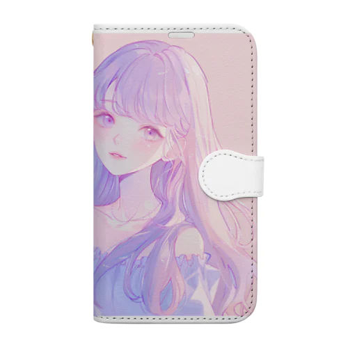 今日の透明感、イイ感じ？ Book-Style Smartphone Case