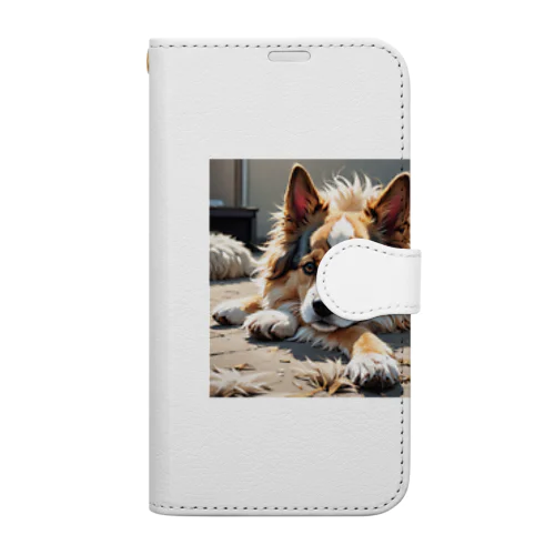 子犬 Book-Style Smartphone Case