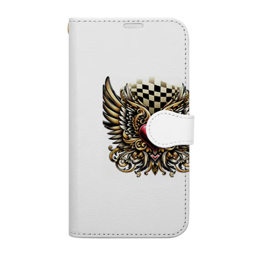 WING HEART003 Book-Style Smartphone Case