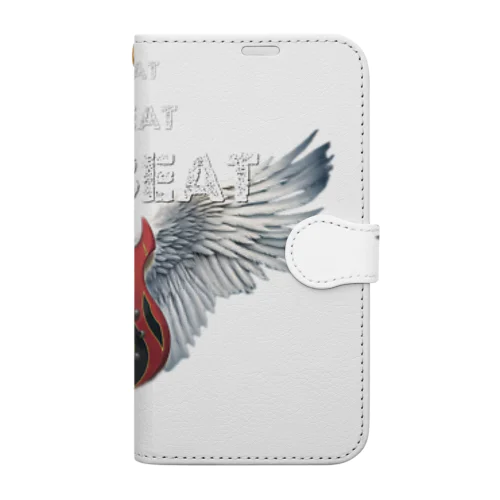 LOVE&BEAT ギター3 Book-Style Smartphone Case