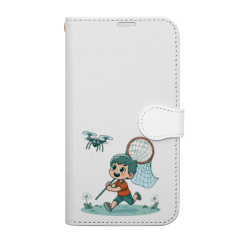 虫取り？ Book-Style Smartphone Case