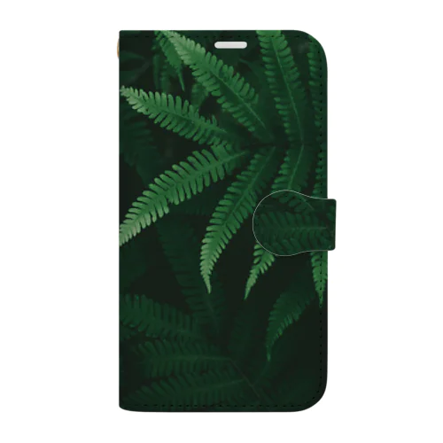 Green Leaf 手帳型スマホケース