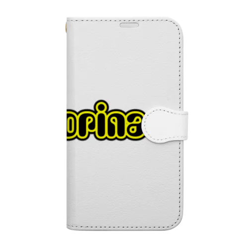 micyorina オリジナル logo Book-Style Smartphone Case