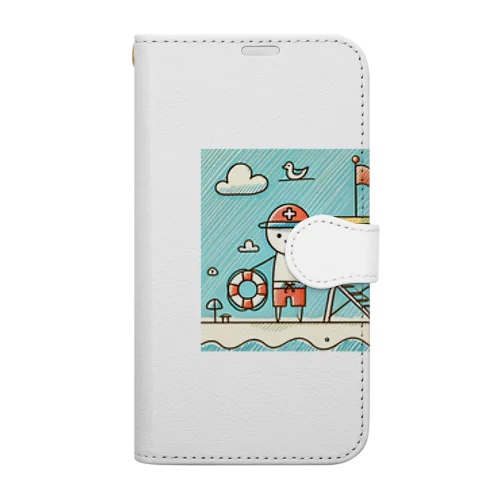 ライフガード Book-Style Smartphone Case