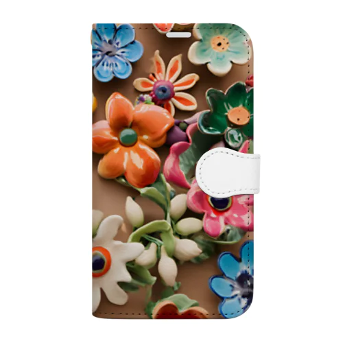 🌺かわいいアクセサリーたち✨ Book-Style Smartphone Case