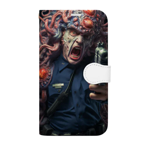 Parasited Policeman 2 Book-Style Smartphone Case