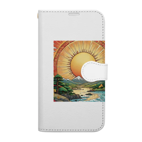 6月_夏至 Book-Style Smartphone Case