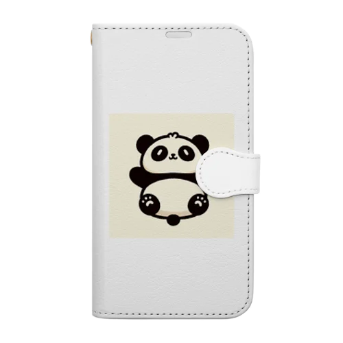 🐼 手帳型スマホケース